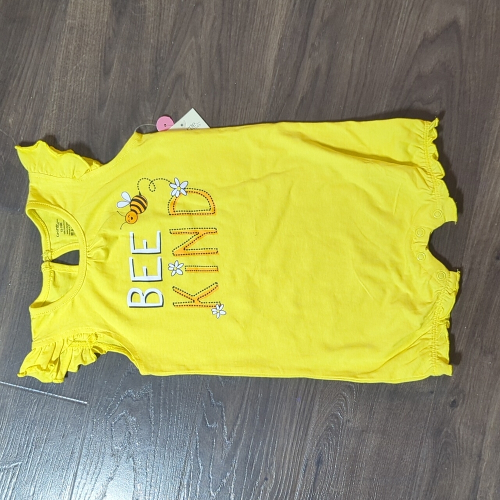 12-18M Yellow Bee Onesie